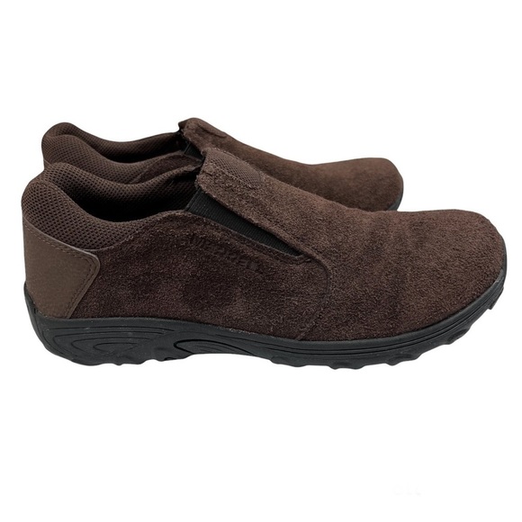 Merrell Men’s Novica slip on brown Moc shoes Size 7 - Picture 2 of 6
